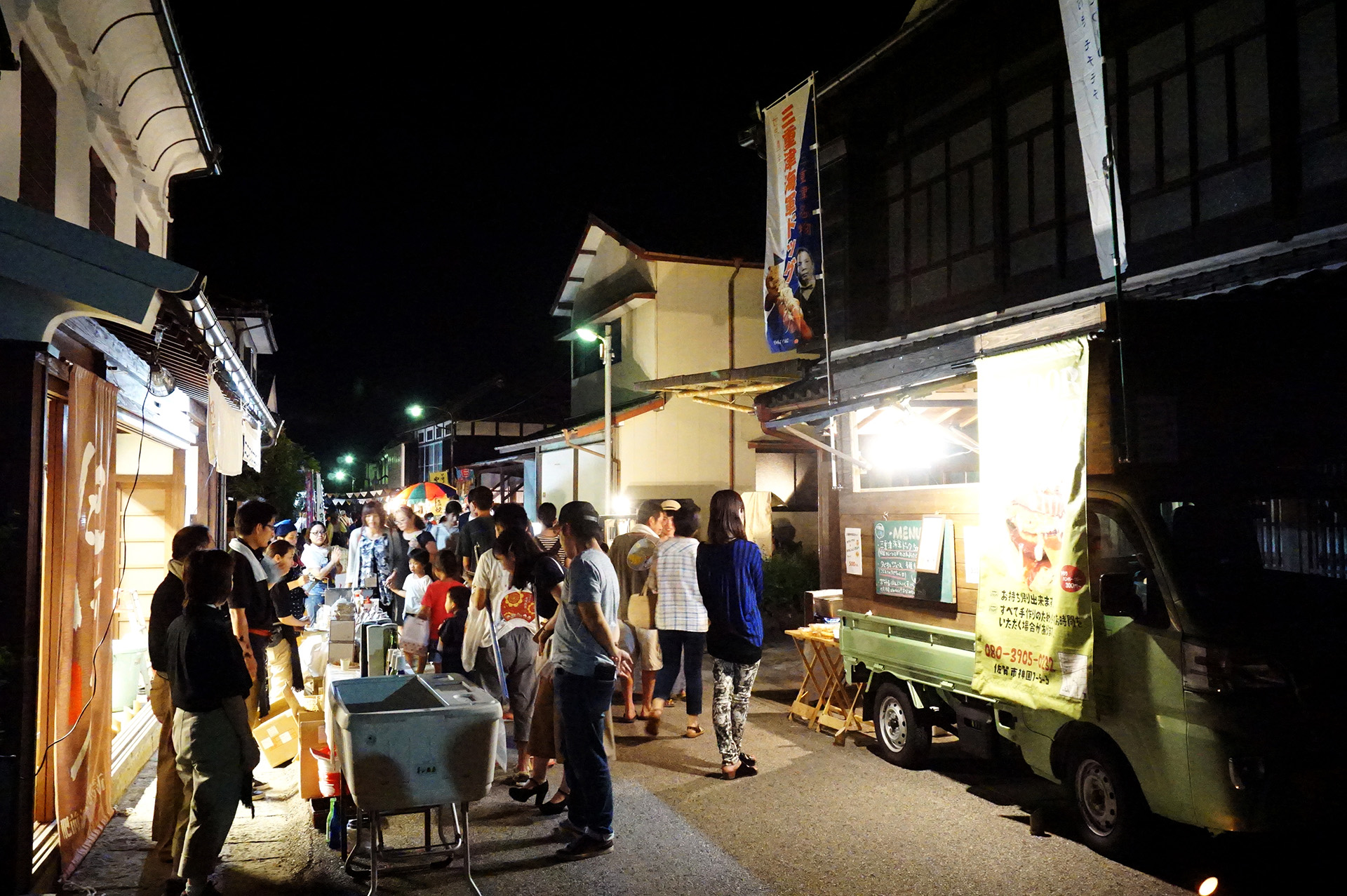 肥前浜宿土曜夜市